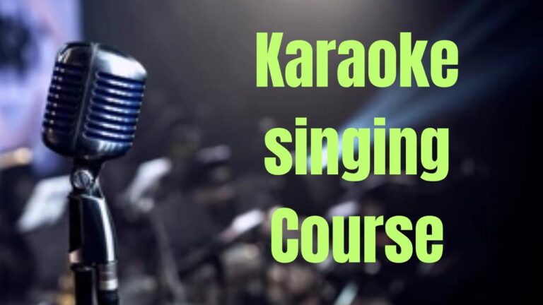 Karaoke singing Course